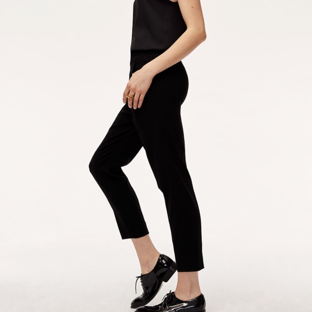 NWT Aritzia Cohen Pant 00 black